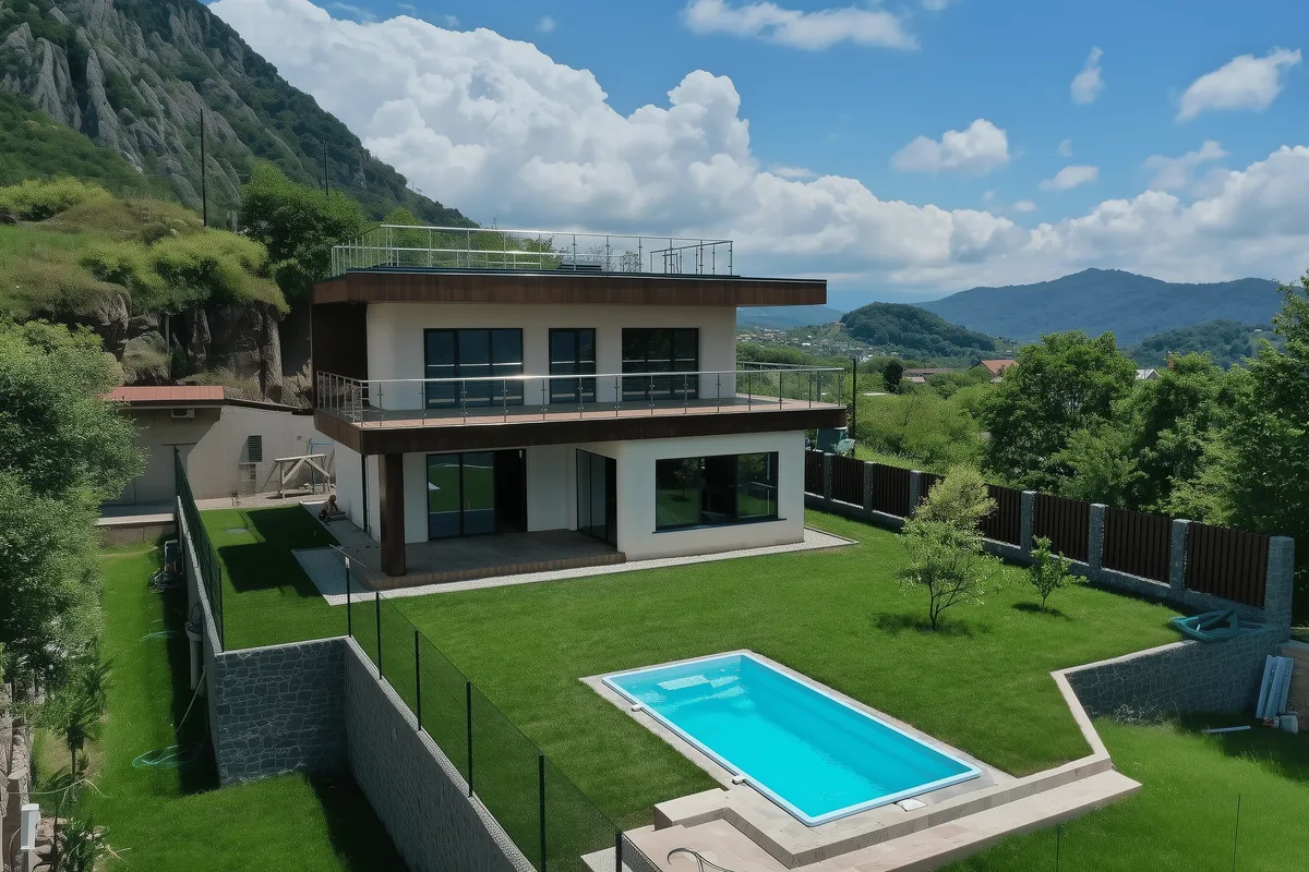 Композитный бассейн Laguna 6 — визуализация в Красногорске