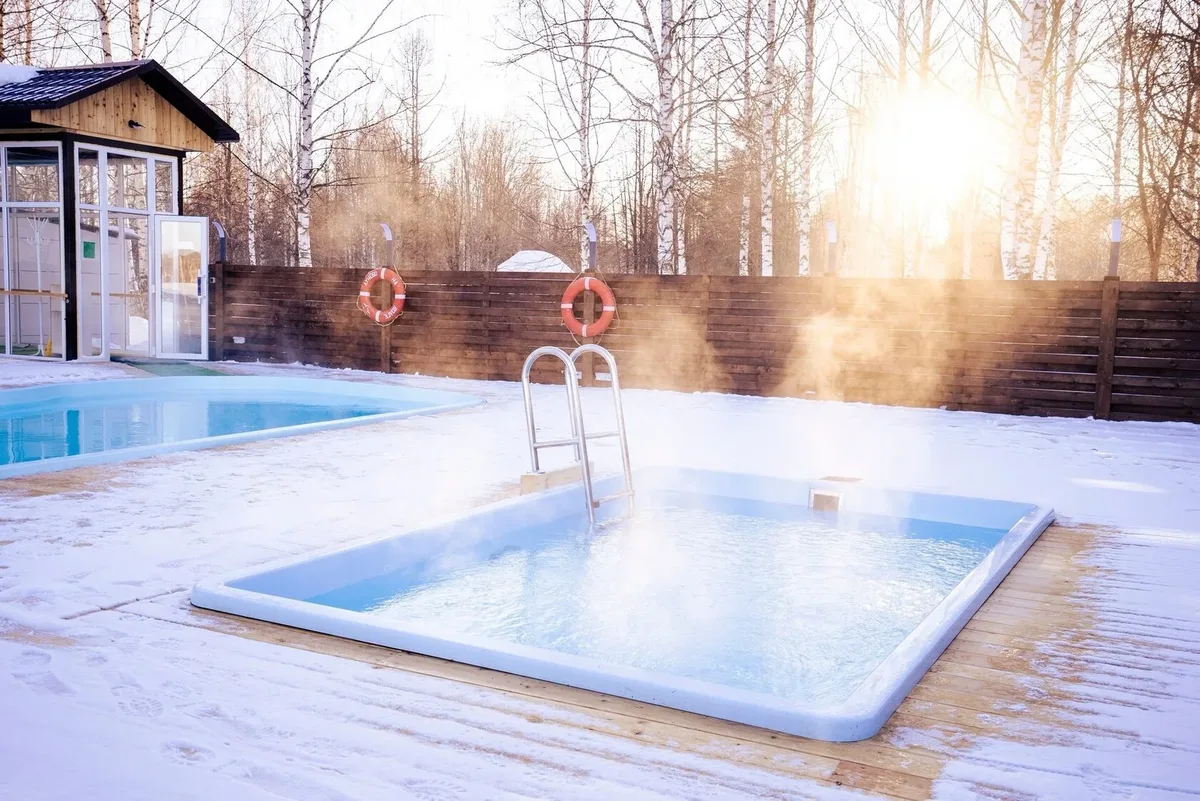 Композитный бассейн Laguna 4 — установка в Красногорске