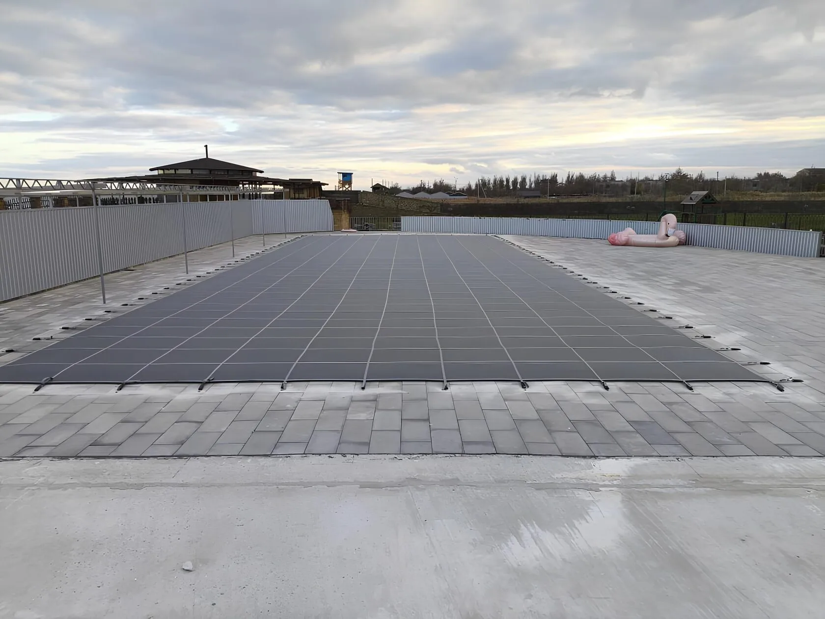 Защитное покрывало для бассейна в Красногорске