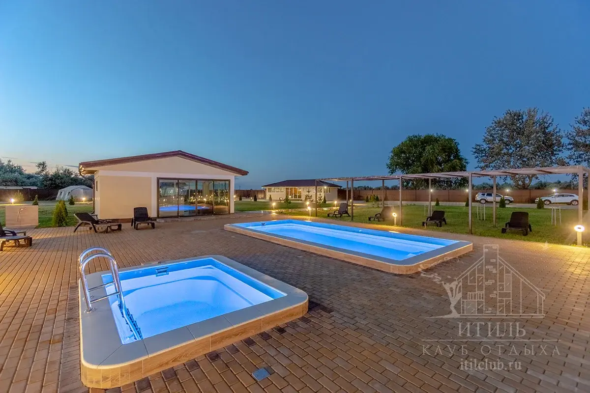 Композитная купель Laguna 3 — установка в Красногорске