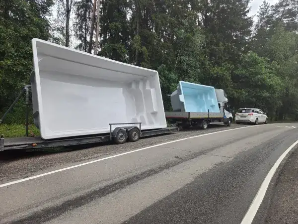 Доставка бассейна в Красногорске